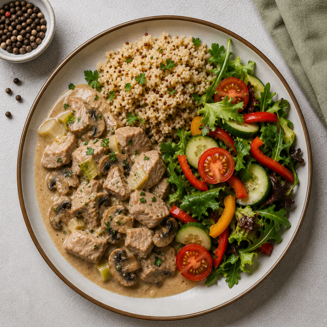 Dieta Bez glutenu — przykładowy posiłek
